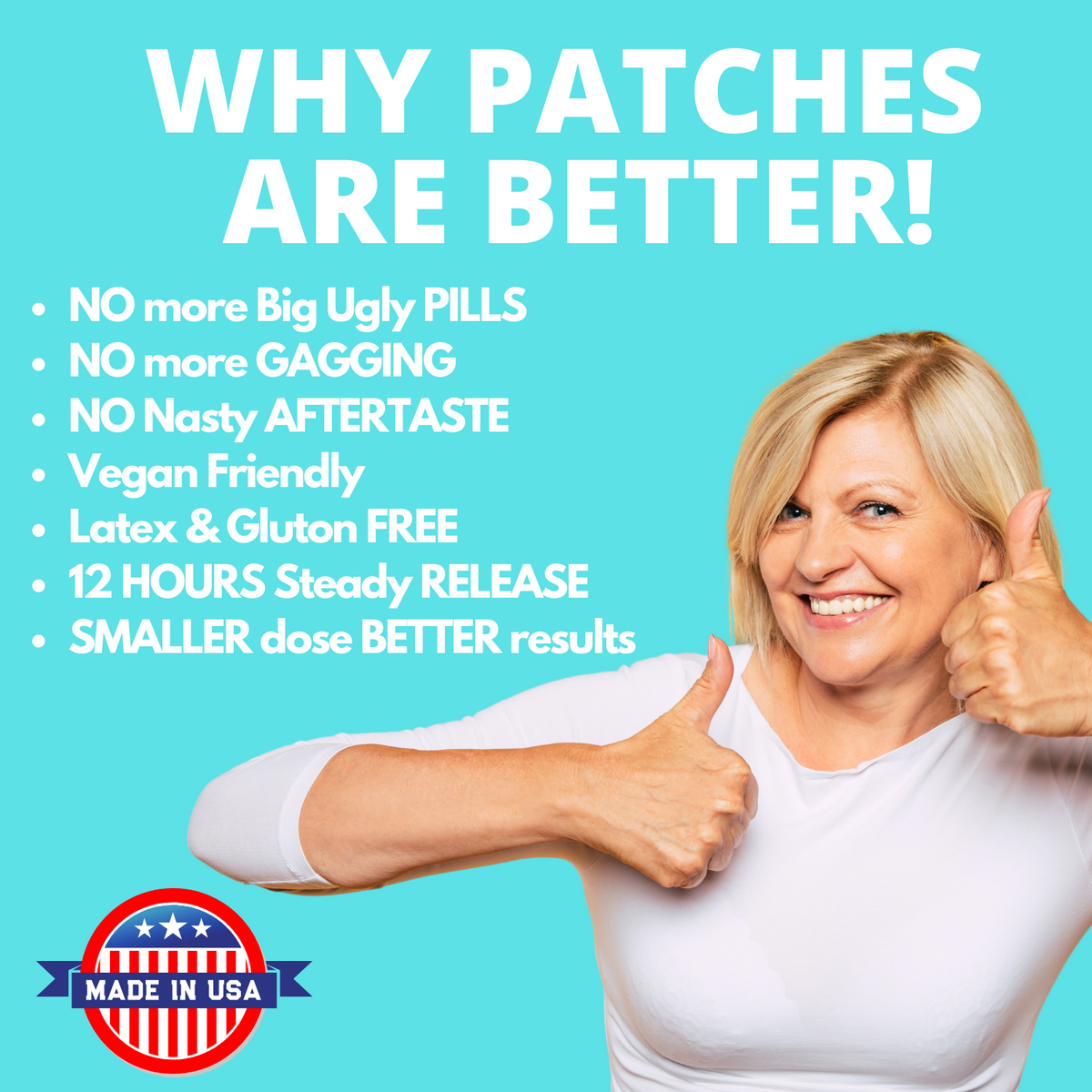 Calcium Magnesium Vitamin D Patch